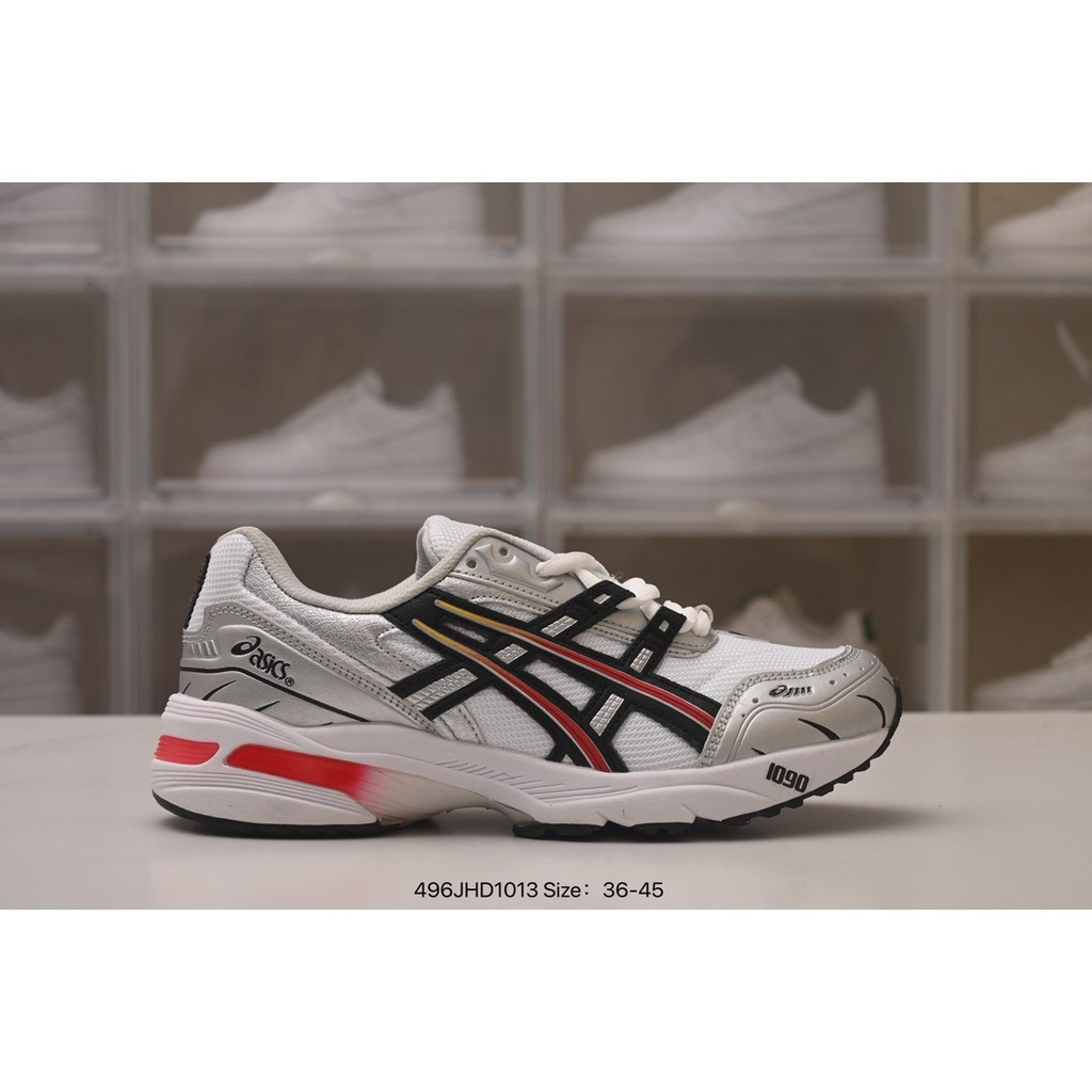 รองเท้าวิ่ง Asics Tiger gel-1090 สไตล์ย้อนยุค ใส่วิ่งกลางแจ้งได้อย่างสบาย