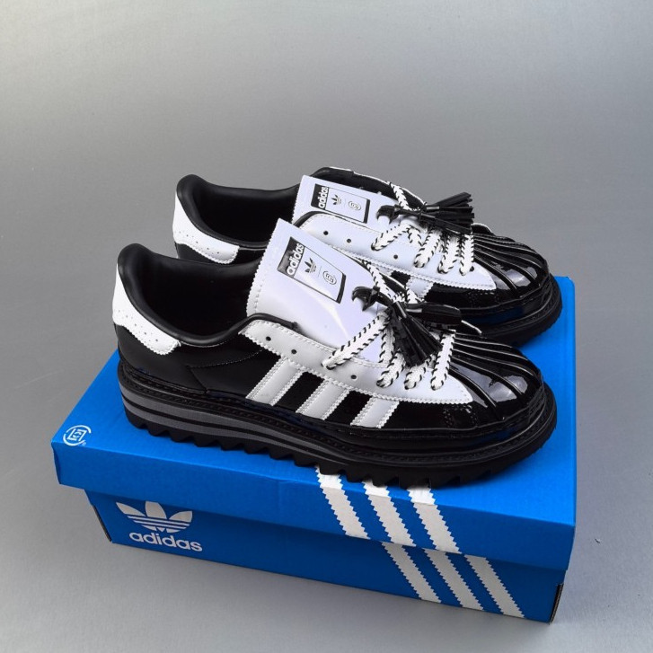 Clot x AD Adi Superstar Edison Chen Joint Sawling รองเท้าผ้าใบลําลอง