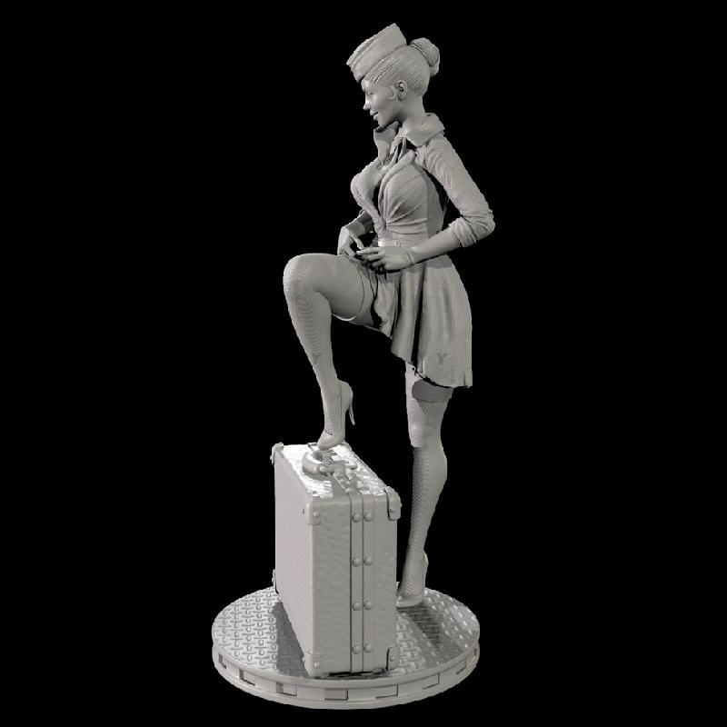 1/6 Oak Hunter Oak Hunter Bounty Woman Hunter รูปเรซิ่น A-19716