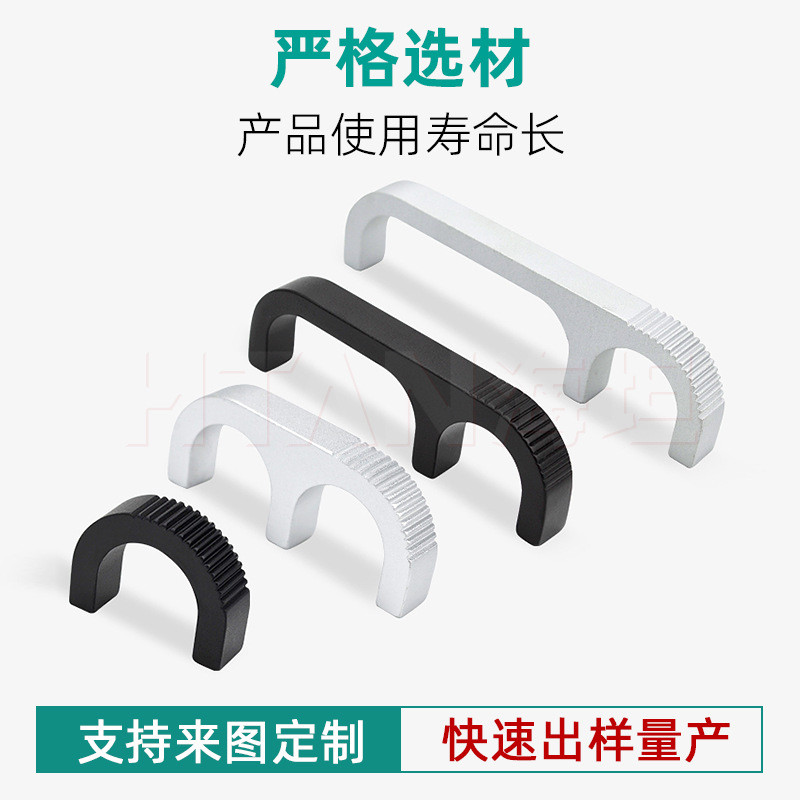 อลูมิเนียมจับ 1U/2U/3U/4U แชสซีตู้สีดํา Matte ขนาดเล็ก B4-10-103 ตู้จับ TH96