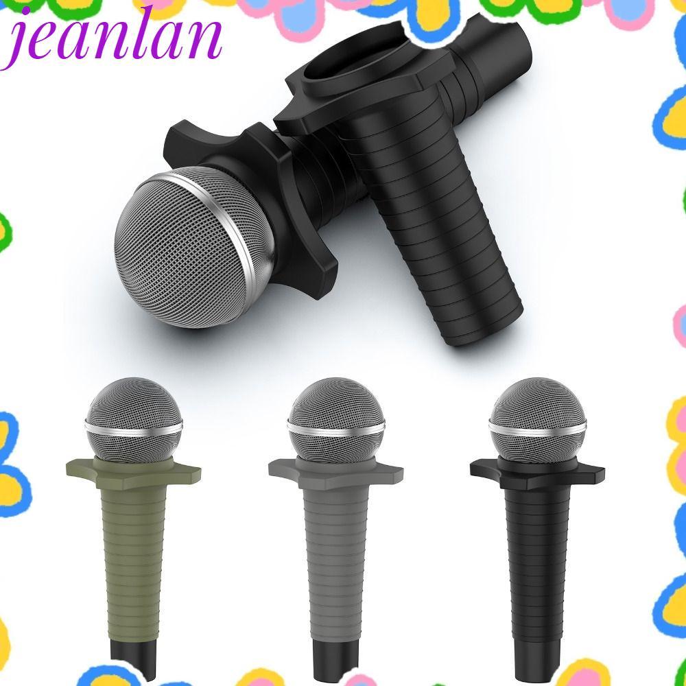 JLAN Mic Sleeve Cover, Replacement Anti-Slip Microphone Protective , Anti-Rolling กันกระแทกซิลิโคน M