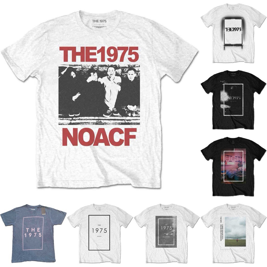 เปิด PREORDER BAND SHIRT THE 1975 เสื้อยืด ลิขสิทธิ์ของแท้ในสหราชอาณาจักร