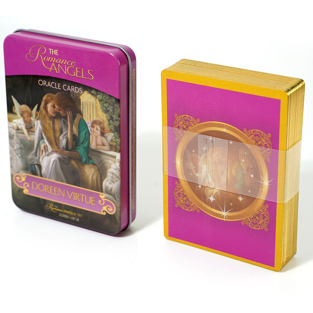 Romance Angels Oracle Tarot Love การ์ดเกมเกมกระดาน