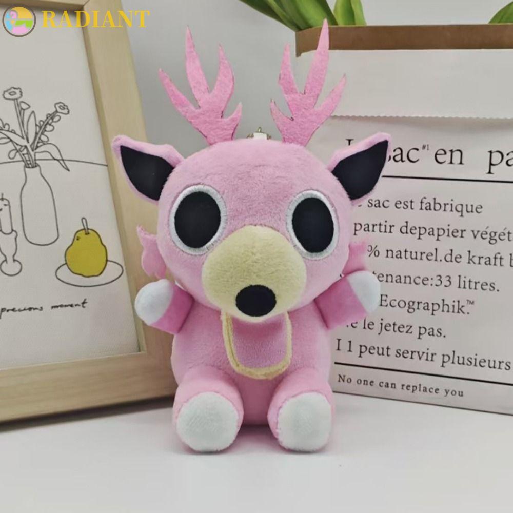 RADIANTF Deer Plush Doll, Soft Funny Game 99 Nights In The Forest Peripherals Toy, Game Character PP