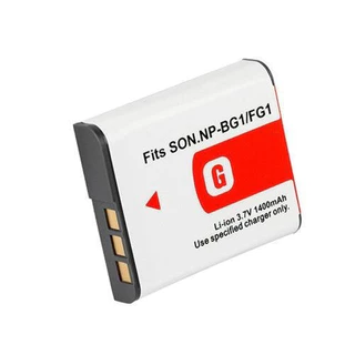 เหมาะสําหรับ Sony NP-BG1 (ใช้งานร่วมกับ FG1) แบตเตอรี่กล้อง DSC-W150 W170 W200 W210 W290 W300 (CKLJTONG OEM แบตเตอรี่)