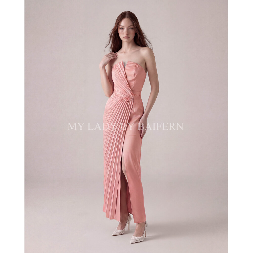 ชุดเดรสไปงานแต่ง ชุดออกงาน MY LADY BY BAIFERN - ML0534