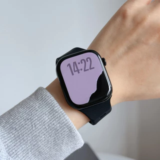 สายซิลิโคนกีฬาสําหรับ Apple Watch Ultra 49/40/41/44/45/46 มม. Series 11/10/9/8/7/6/5/SE