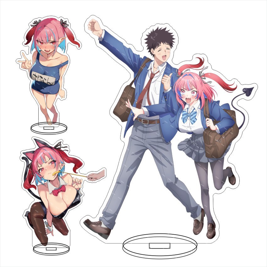 Anime Mistress Kanan Is Devilishly Easy Standing Signage ขาตั้งอะคริลิค สินค้า