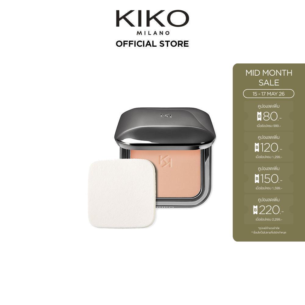 KIKO MILANO Weightless Perfection Wet And Dry Powder Foundation พาวเดอร์ ฟาวน์เดชั่น (แป้งพัฟ, กันแดด ผสมรองพื้น) – โปรปัง