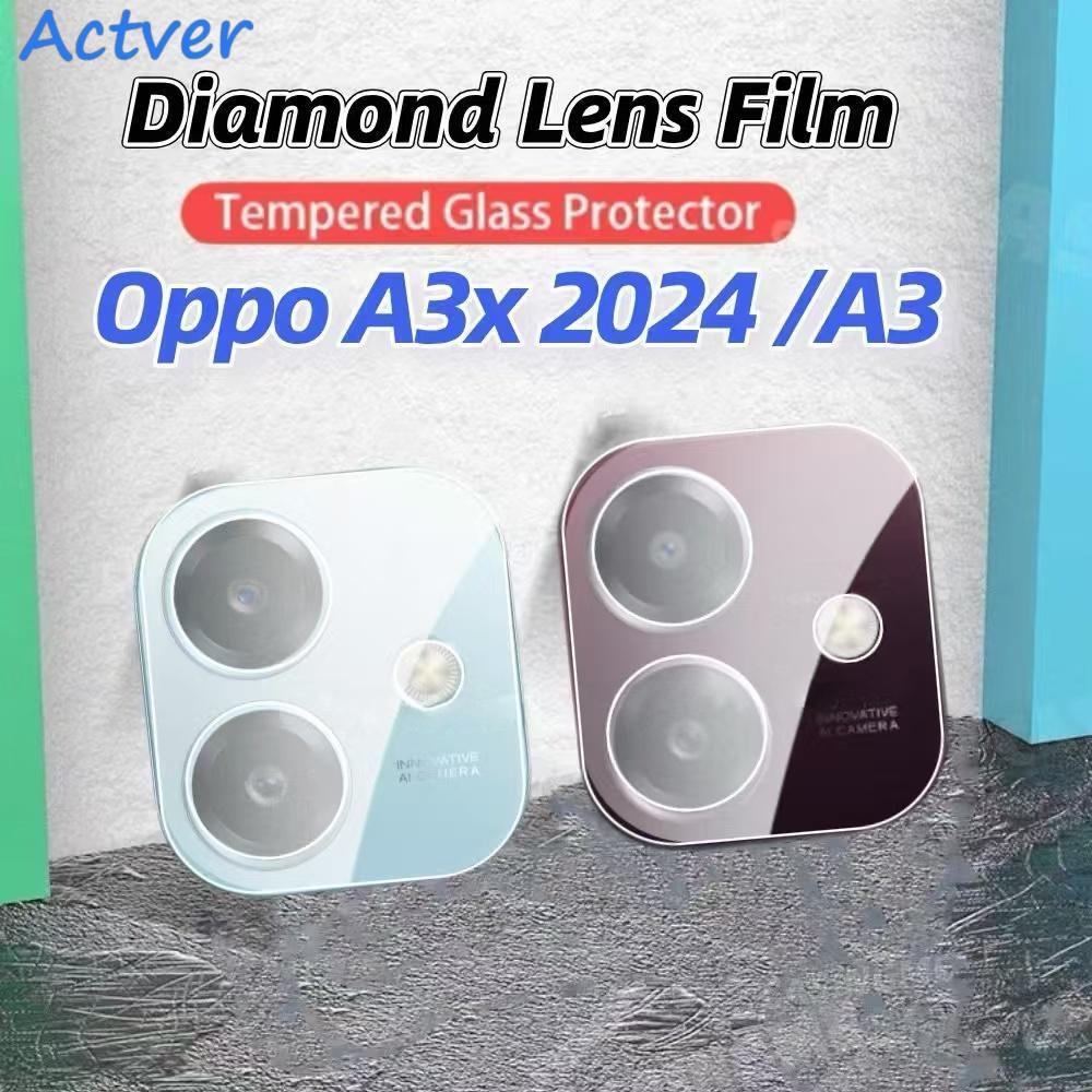 ฟิล์มกระจกกันรอย เลนส์ กล้องเต็มเลนส์ Oppo A6 A6T A6X A6Pro A3 A3X A3pro 5G A5pro สำหรับ ออปโป้A3 โปร
