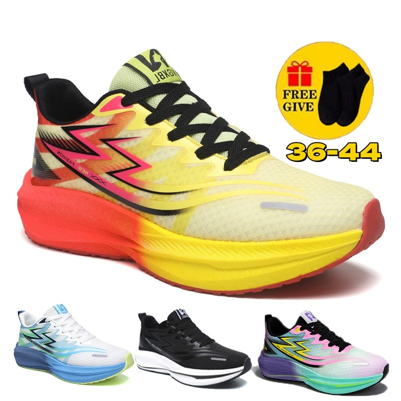 [FREE SOCKS with BOX] 2026 NEW Sports รองเท้าวิ่ง รองเท้าออกกำลังกาย รองเท้าแฟชั่น ไซส์ 36-44