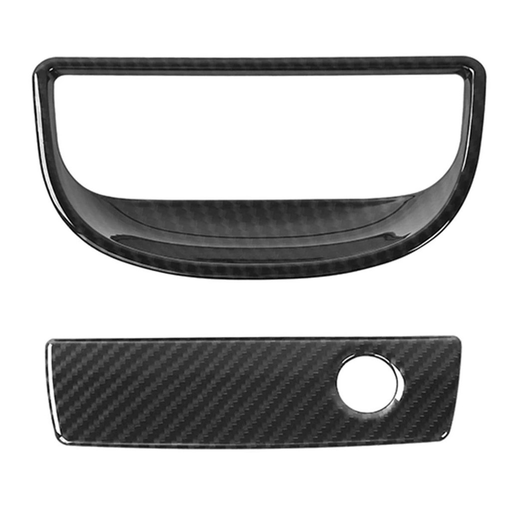 กล่องเก็บของผู้โดยสารฝาครอบมือจับ Trim ABS สําหรับ Dodge Challenger 2009 2010 2011 2012 2013 2014 (ค