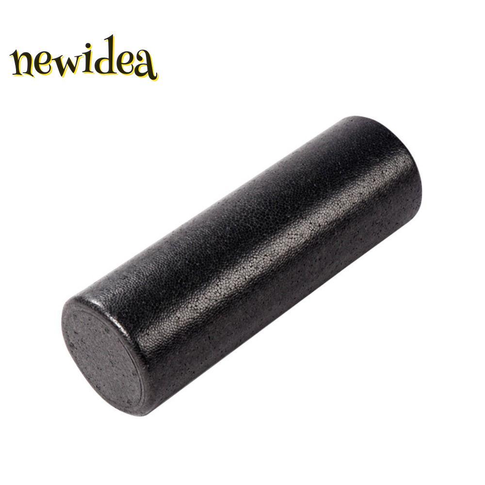 NEWIDEA EPP ลูกกลิ้งโฟมโยคะ, โฟมความหนาแน่นสูงเพลาโฟมแข็งคอลัมน์โยคะ, ลูกกลิ้งโฟมแข็งสีดําแบบพกพาอเน