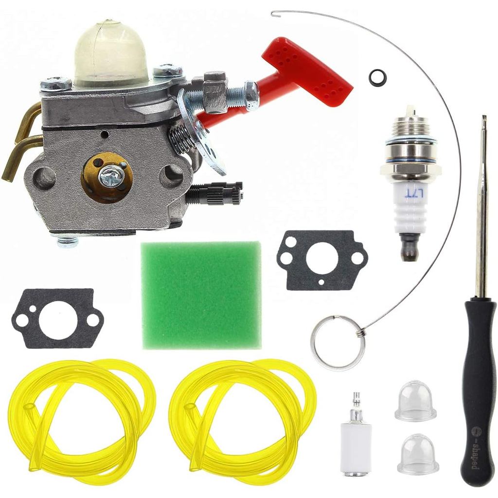 WT-458 คาร์บูเรเตอร์เข้ากันได้กับ Homelite A03003 A03002 A04445A A04445 ST145 ST155 ST175 ST185 ST27