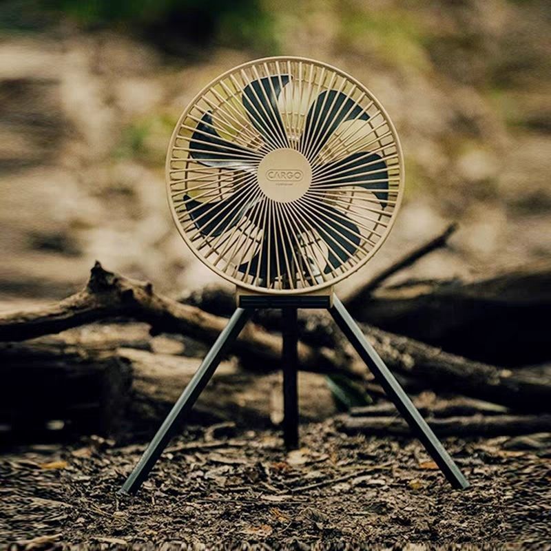 เกาหลีเกาหลี CARGO CONTAINER Outdoor Camping พัดลมชาร์จไร้สาย Air Circulation พัดลมดูดอากาศแบบพกพา L