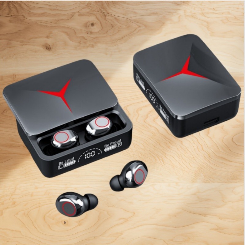 สินค้าพร้อมM90 Pro TWS หูฟังไร้สายบลูทูธหูฟังกีฬา 5.3 Dual Call หูฟังสําหรับเล่นเกมชุดหูฟังตัดเสียงร