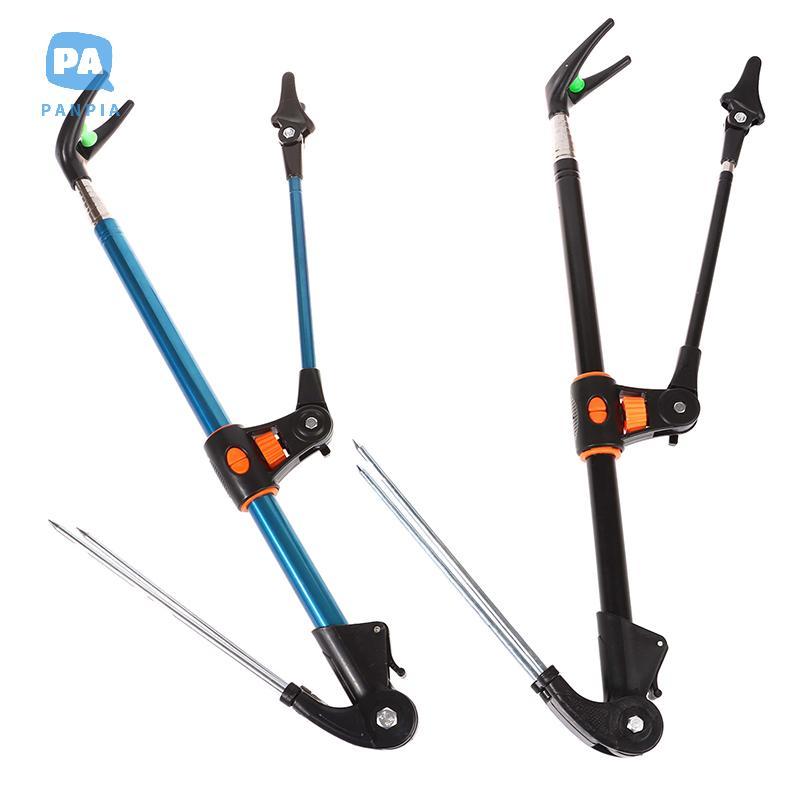 [NBI] คุณภาพสูง 1.7M 2.1M 2.4M สแตนเลส Telescoping Fishing Pole Hand Rod Holder ขาตั้งปรับตกปลา VN
