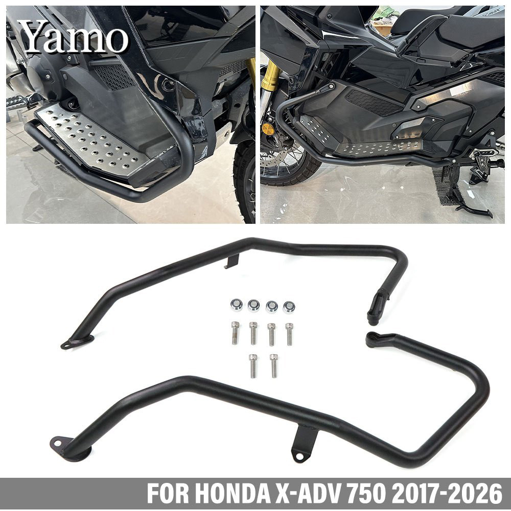 สําหรับ HONDA X-ADV 750 2017-2026 กันชน XADV 750 ตัวกันชนป้องกันการตกและป้องกันรอยขีดข่วน