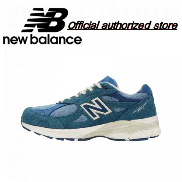 Carhartt WIP X NEW BALANCE NB 990 V1 NB990 M990LI3 Blue รองเท้ากีฬาชาย รองเท้ากีฬาหญิง