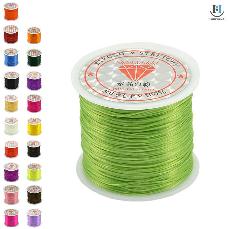 [GA] 50M Strong Stretch Elastic Cord เชือกลวดสร้อยข้อมือสร้อยคอลูกปัด 0.5 มม., [TH]