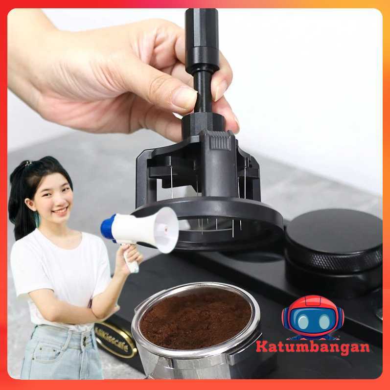 ALICICASCAFE Stirrer Espresso Coffee Distribution WDT Barista 10 เข็ม - AK-325