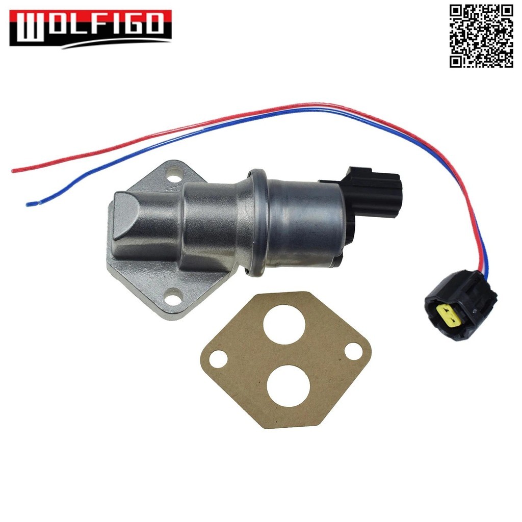 ใหม่วาล์วควบคุมอากาศเดินเบา IAC พร้อมขั้วต่อสําหรับ Ford Focus Escape 2.0L & Mazda Tribute YL8U9F715