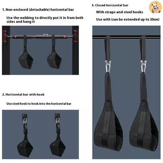 สายคล้องออกกำลังกาย AB Sling Heavy Duty สายแขวน Pull Up Bar สําหรับออกกําลังกายที่บ้าน