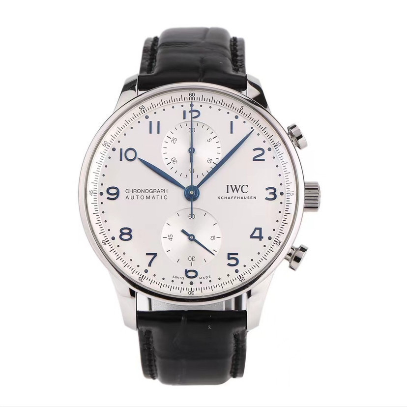 IWC IWC IWC โปรตุเกส IW371605นาฬิกาผู้ชายกลไกอัตโนมัติ 41 มม
