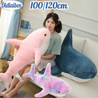 Oldlaiben ตุ๊กตาฉลาม หมอนฉลามใหญ่ ตุ๊กตาน่ารัก ลายฉลามน่ารัก…