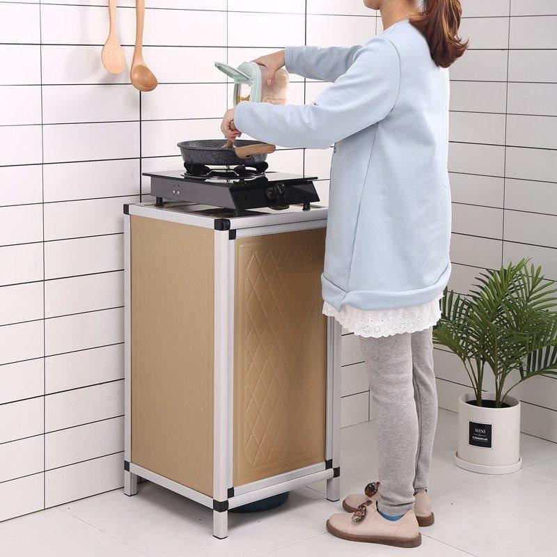 💥Gas Cylinder Cabinet Single Cooker Cabinet Kitchen Cabinet Simple Kitchen Cabinet Assembly Economic