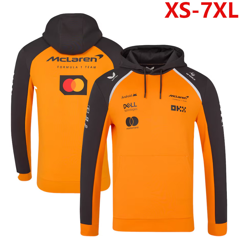2026 ใหม่ F1 Unisex เสื้อแขนยาวและแจ็คเก็ต + F1 Mclaren Racing Team Hoodie