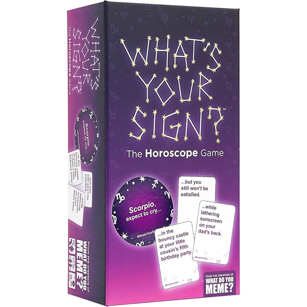 WHAT DO YOU MEME? ป้ายคุณอะไร? เกมดูดวงสําหรับคนรักโหราศาสตร์ ZVVS