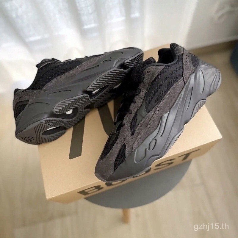 Hot Baking YEEZY Boost 700 V2 "Vanta"​ สีดํา Soul Version ผู้ชายผู้หญิง FU6684-RI3C