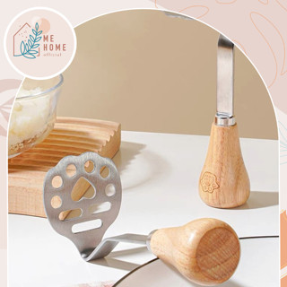 ช้อนบดมันฝรั่ง ที่บดมันฝรั่งลายอุ้งเท้าแมว ด้ามจับไม้ น่ารัก…