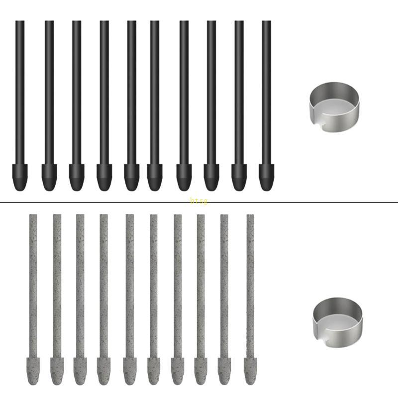 Btsg 10 ชิ้นเปลี่ยนปากกา Nibs สําหรับ KD200 PW517 PW110 ความดันตอบสนอง
