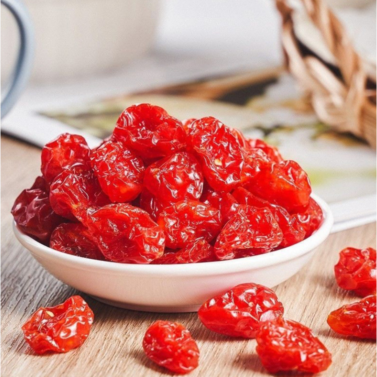 มะเขือเทศราชินีอบแห้ง 500g. / 900g. Dried Queen Tomatoes มะเขือเทศราชินีคัดเกรด รสชาติเปรี้ยวหวาน มะเขือเทศอบแห้ง Tomato ราคา ถูกที่สุด ดีลบีเคเค แกลเลอรีภาพที่ 4
