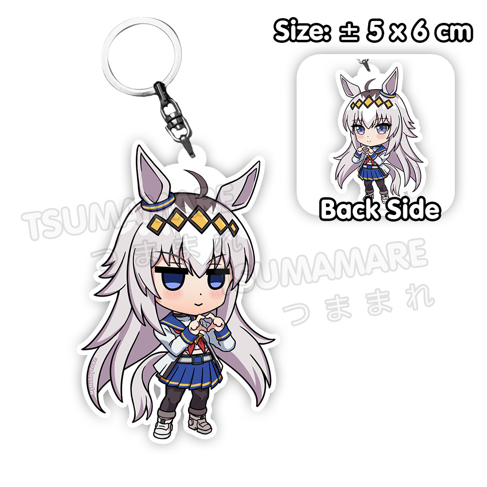 GANTUNGAN พวงกุญแจอะคริลิค Anime Uma Musume Oguri Cap