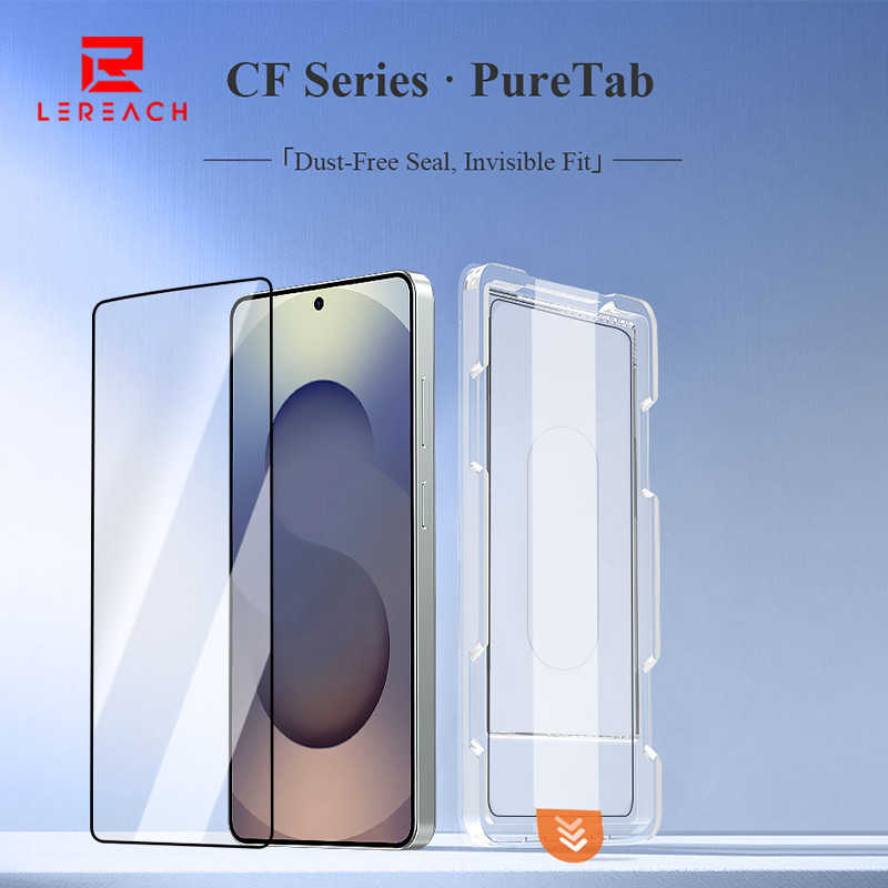 Lenuo & Lereach สําหรับ Samsung S26 Ultra S26 Plus S23 S24 S25 FE ปกป้องหน้าจอ 1-2 Psc – ปราศจากฝุ่น, 10s ติดตั้งไม่มีฟอง, กระจกนิรภัยป้องกันลายนิ้วมือ