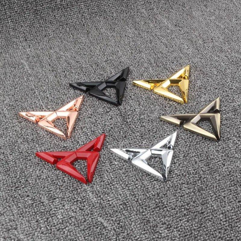 Applicable to Seat Car Personality Modification Cupra Metal Bumper Stickers Body Decorative Stickers