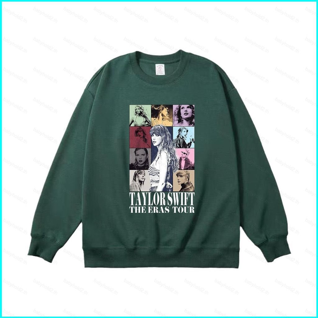 เสื้อฮู้ดขนแกะคอลูกเรือสำหรับผู้หญิง จากการทัวร์ The RTS Tour ของ Taylor Swift