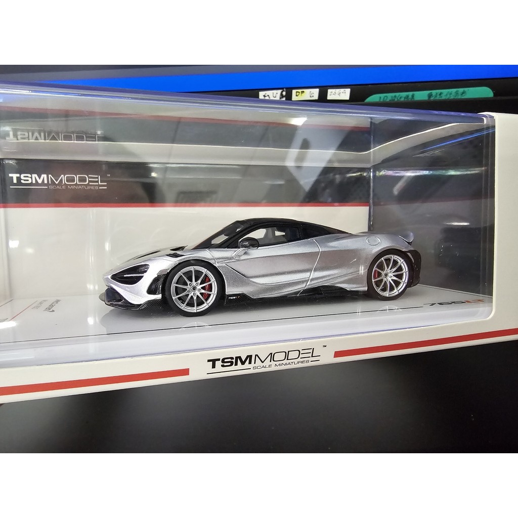 $㊕1/43 765lt tsm McLaren McLaren 43 รถรุ่นเงิน 765lt เรซิ่นที่เกี่ยวข้อง spark Xiaomi su7 [Smile]