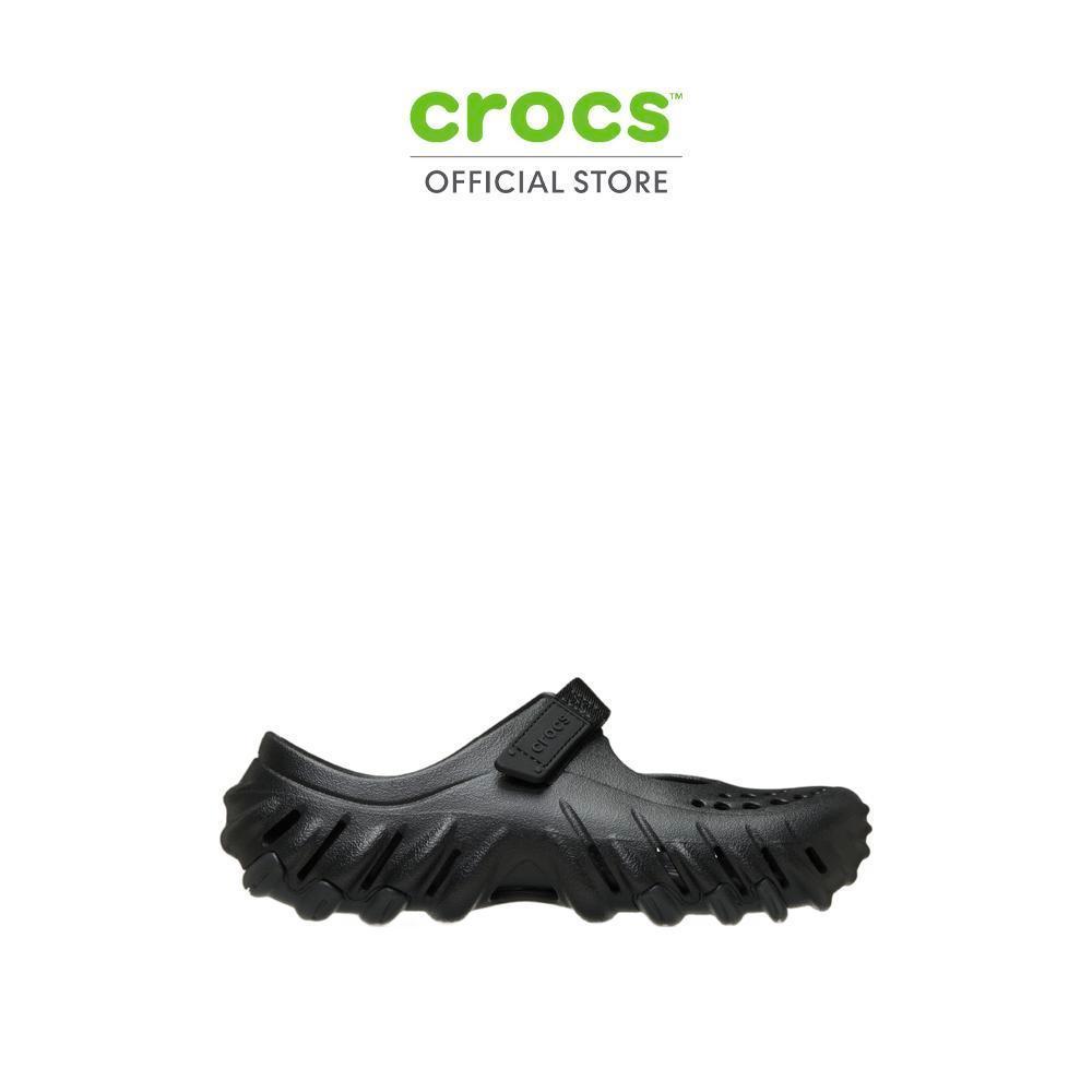 CROCS รองเท้าลำลองผู้หญิง ECHO MARY JANE CLOG รุ่น 211996-001 - BLACK