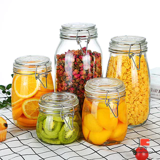 YT โหลแก้วมีฝาปิด โหลแก้วสูญญากาศ ขวดโหล Glass sealed jar