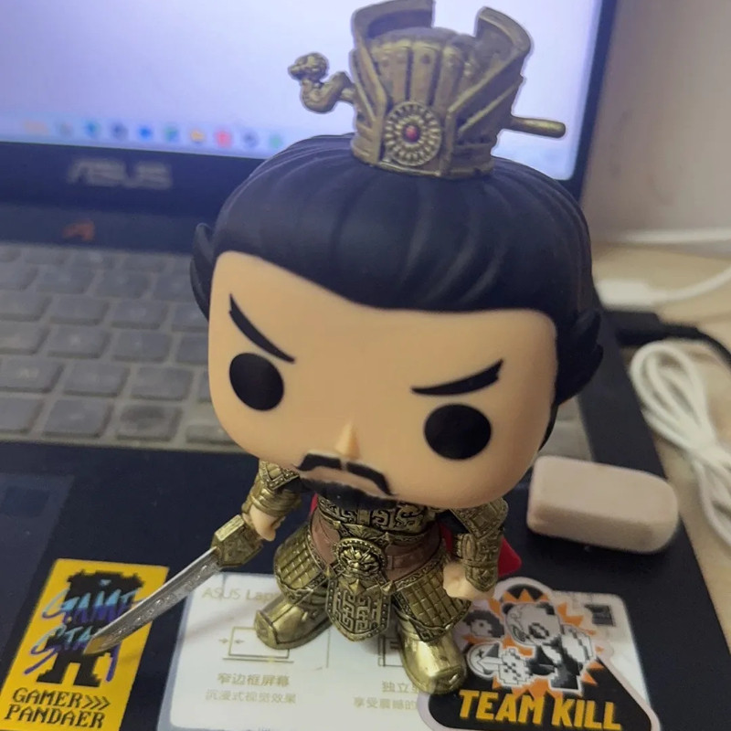 Cao Chao Guan Yu Zhang Fei สามก๊ก Series Action Figurines รูปที่ 5