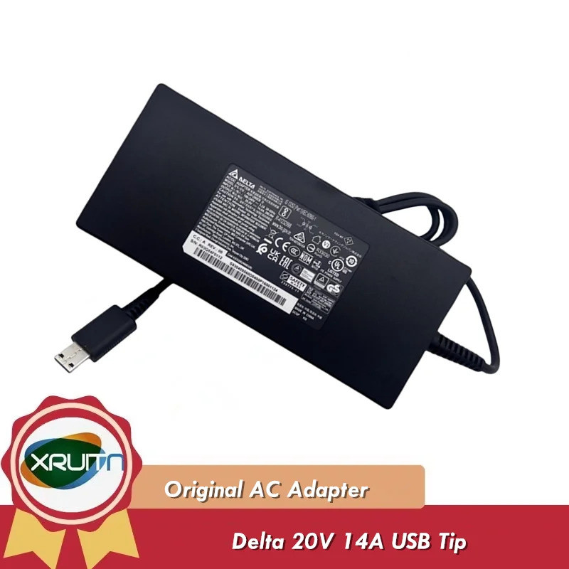 Original DELTA ADP-280EB D 20V 14A 280W AC Adapter Charger สําหรับ MSI 20.0V 14.0A 280.0W แล็ปท็อป U