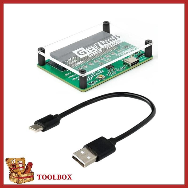 TOOLBOX Professional Retro Game Cartridge Reader Writer พร้อมการเชื่อมต่อ USB ROM Backup Renew เหมาะ