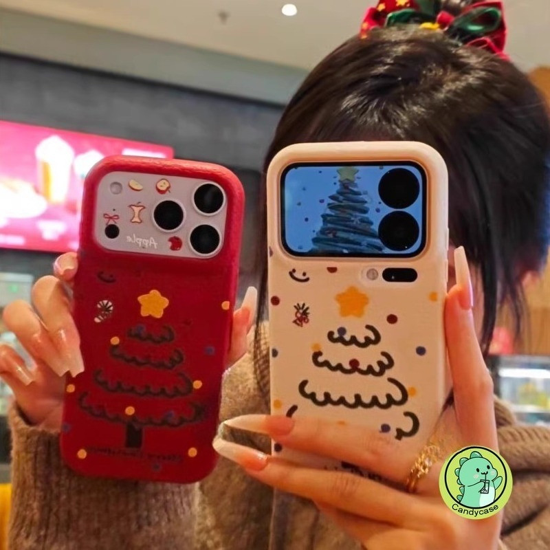 ต้นคริสต์มาสน่ารักเคสโทรศัพท์สําหรับVivo T4X T4 Ultra T3X T3 Lite T2X T2 Pro T1 Y20 Y20S Y20i Y20A Y