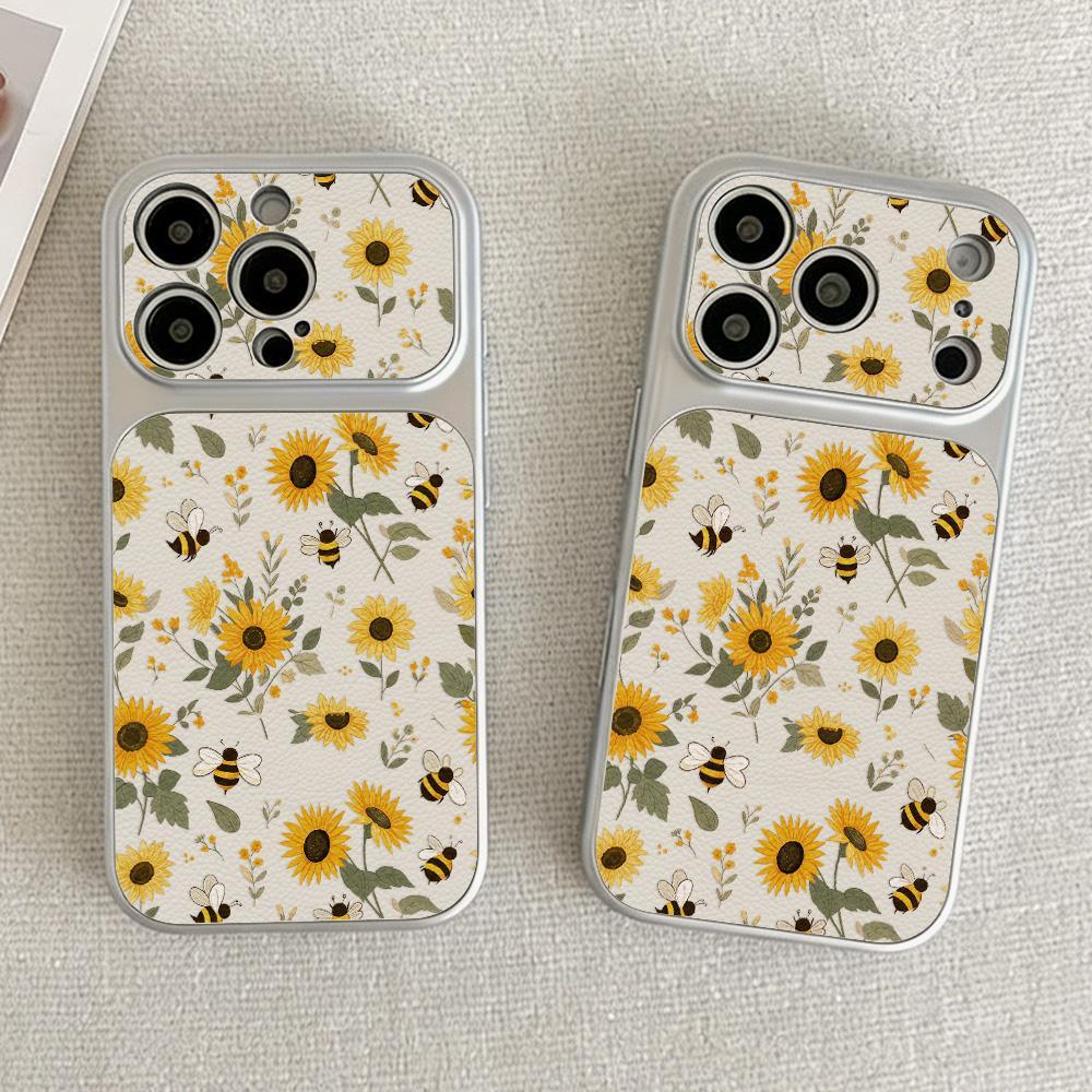 ดอกทานตะวัน เคส For Samsung A27 A37 A57 S26 A07 A17 A56 A36 A06 A16 A35 A55 A15 เคสโทรศัพท์หนังแกะ เคสโทรศัพท์ เคสมือถือ
