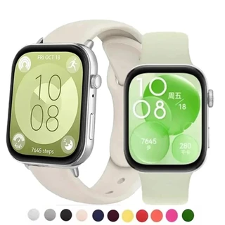 Sport Soft Color Band สําหรับ Huawei Fit 5 Fit5 Pro สายซิลิโคน Correa สําหรับ Huawei Watch Fit3 Fit4 อุปกรณ์เสริม