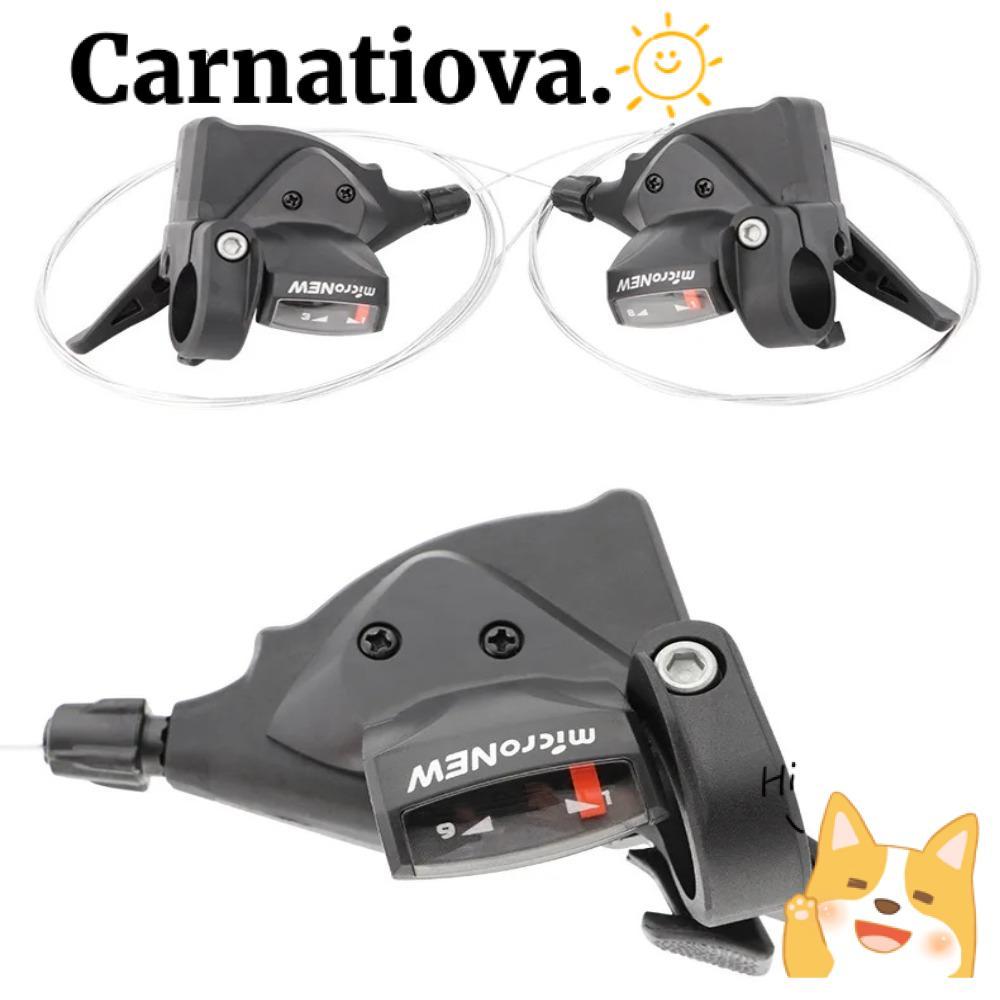 ICRNATIO จักรยาน Levers Shifter, Universal ซ้ายขวา Thumb Mountain Bike Shifter, ชิ้นส่วนจักรยาน 7/8/